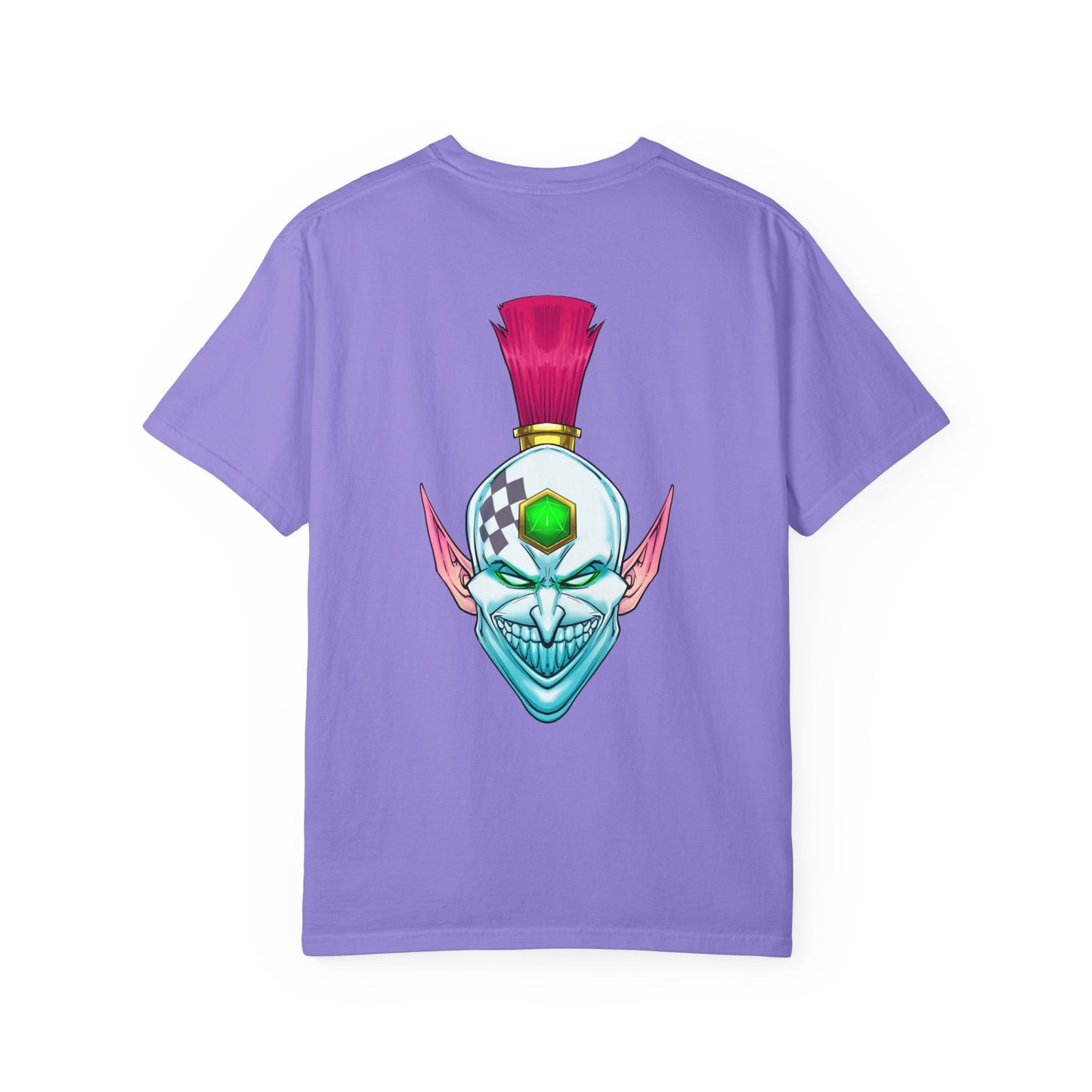 Laughing Elf Mask Graphic T-Shirt