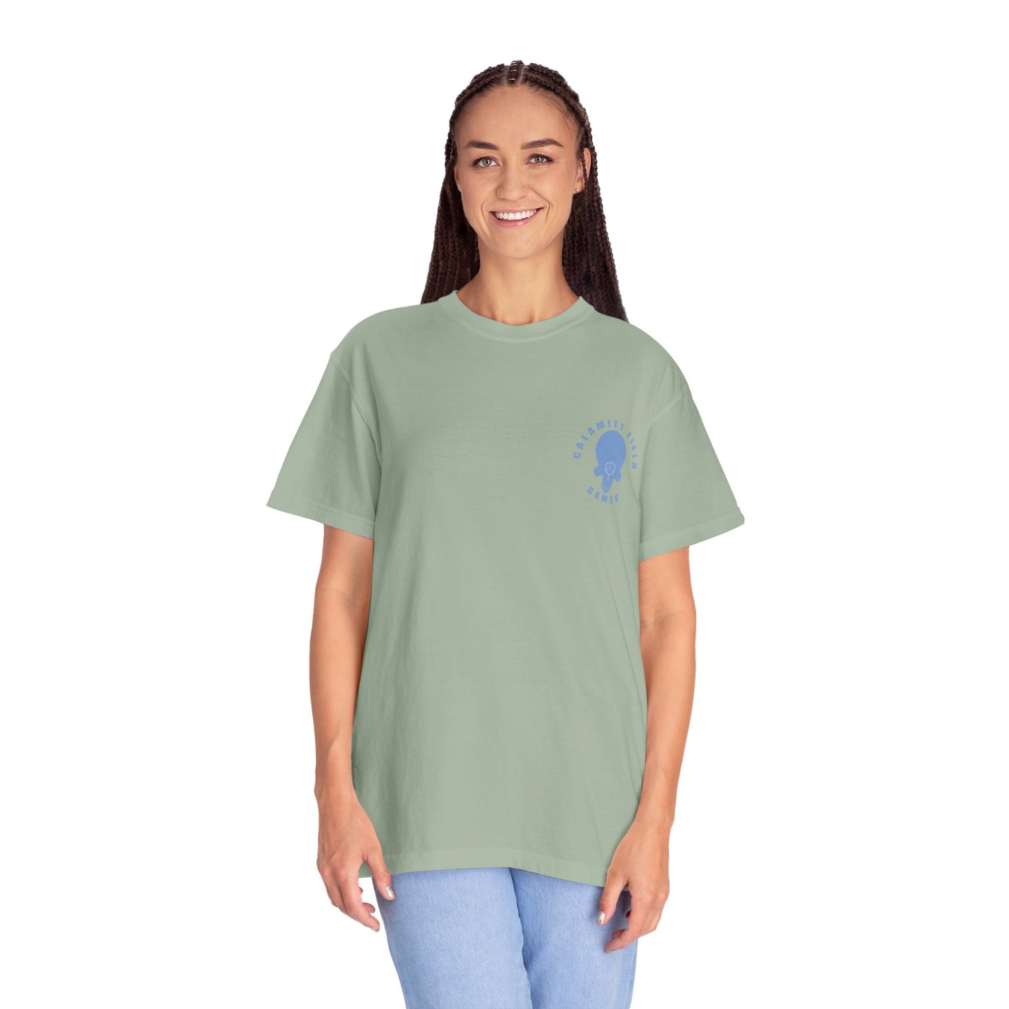 Frost Dragon Skull Graphic T-Shirt