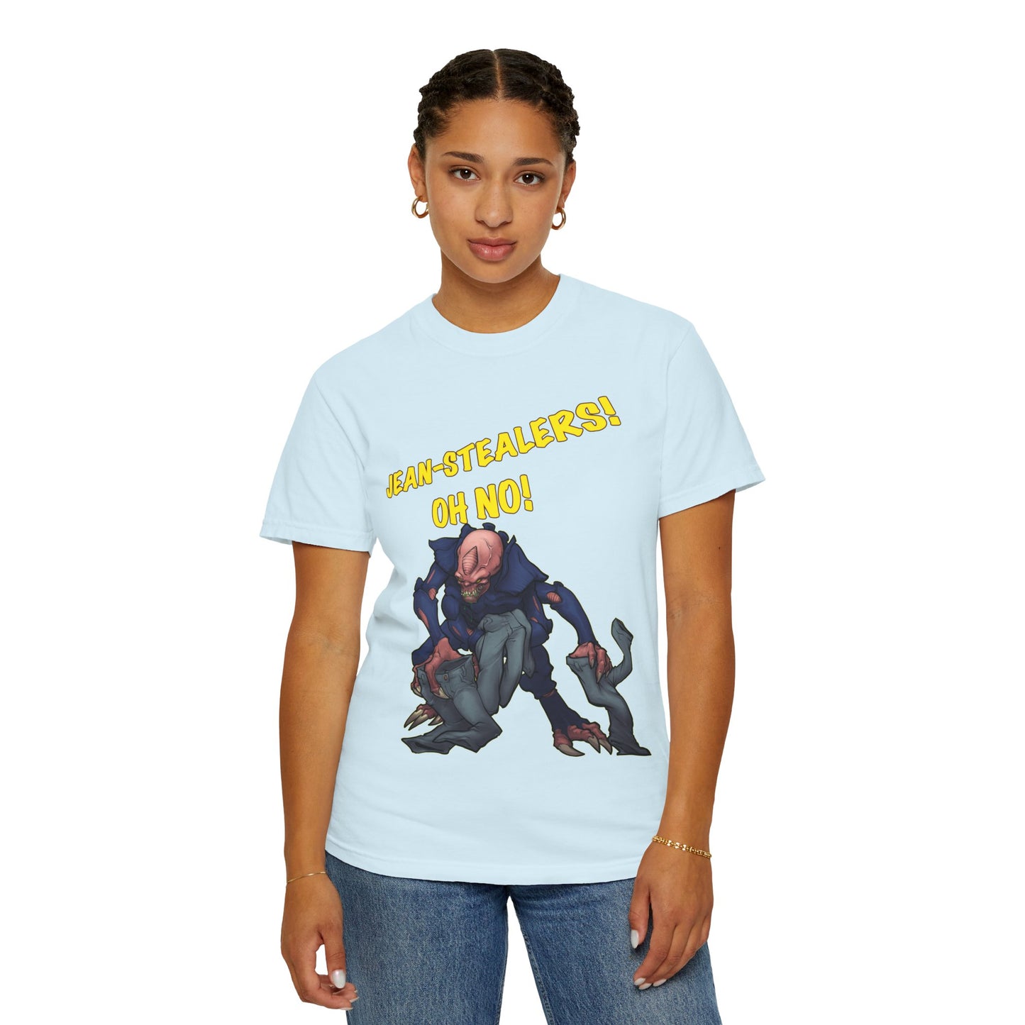'Jean-Stealers! Oh No!' Graphic Tee