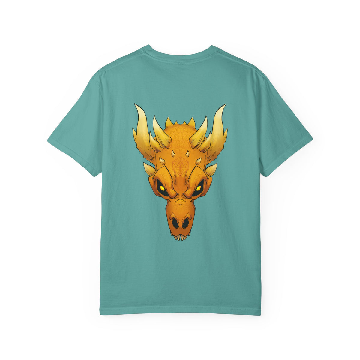 Golden Dragon Skull T-Shirt