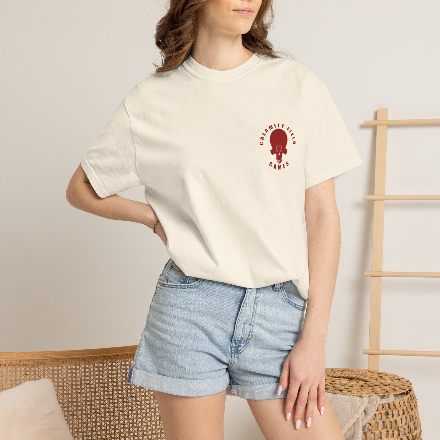 Armored Space Man Helmet Graphic T-Shirt