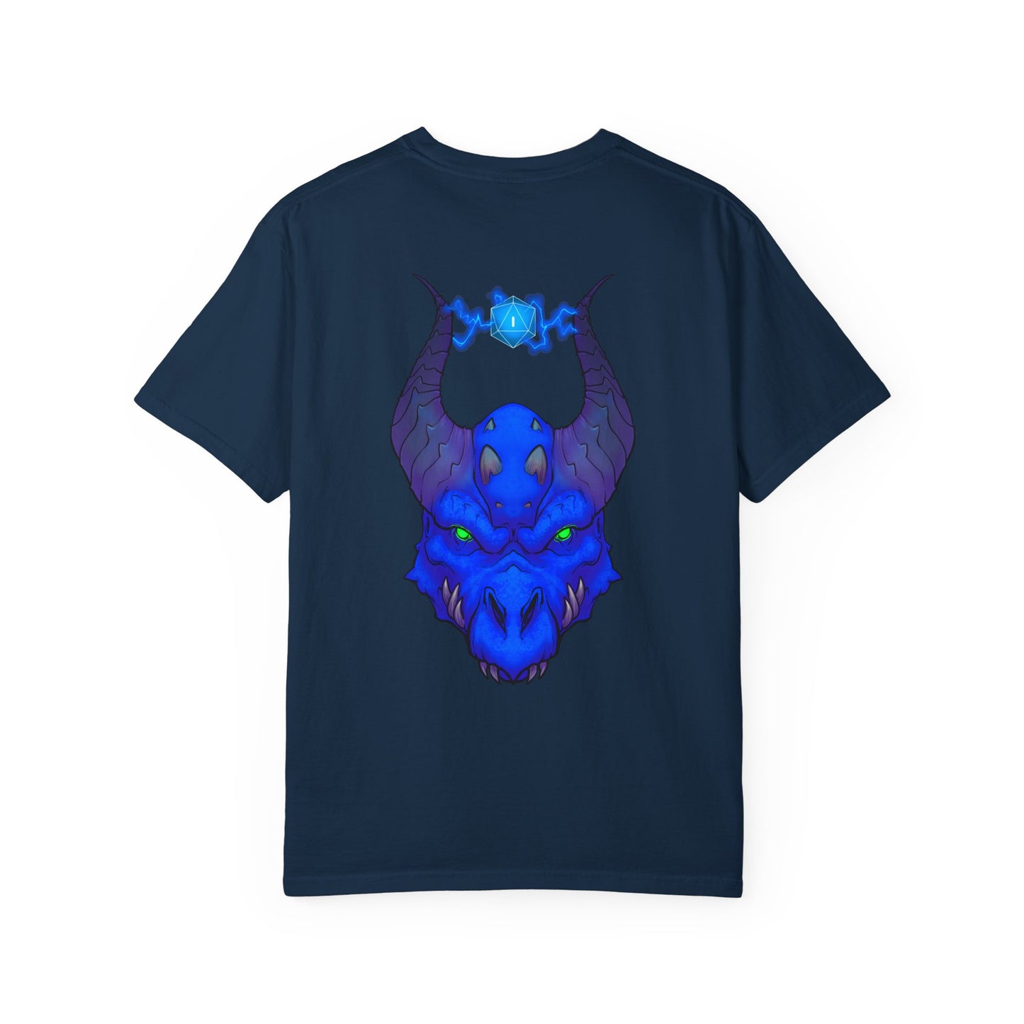 Blue Lightning Dragon T-shirt