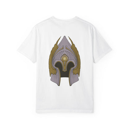 White Tree Solider Helmet T-shirt- Graphic Tee