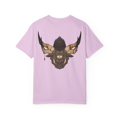 Cyclops Beast Graphic T-Shirt — Horned Beast Design