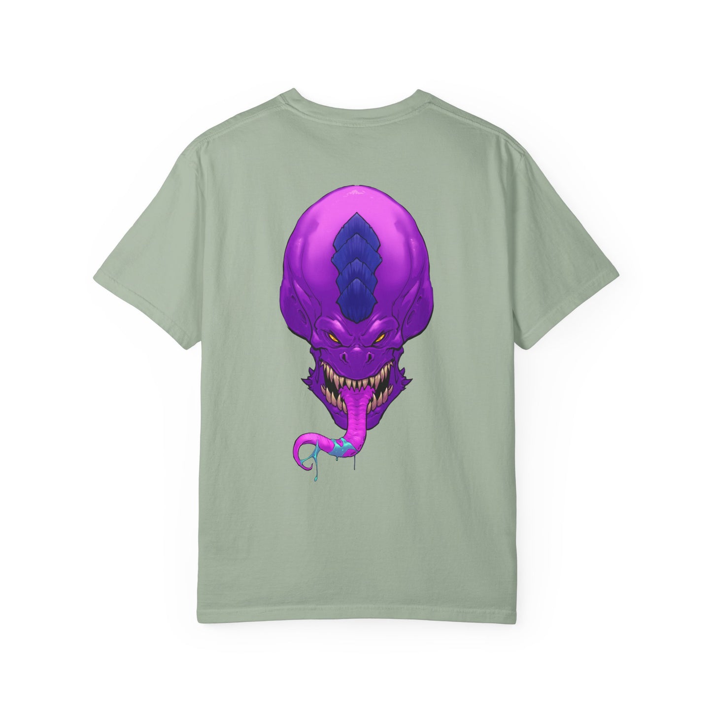 Purple Licky Alien Graphic Tee