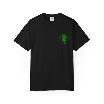 T-Shirt — Green Goblin Eyeball Graphic Tee (Back Print)
