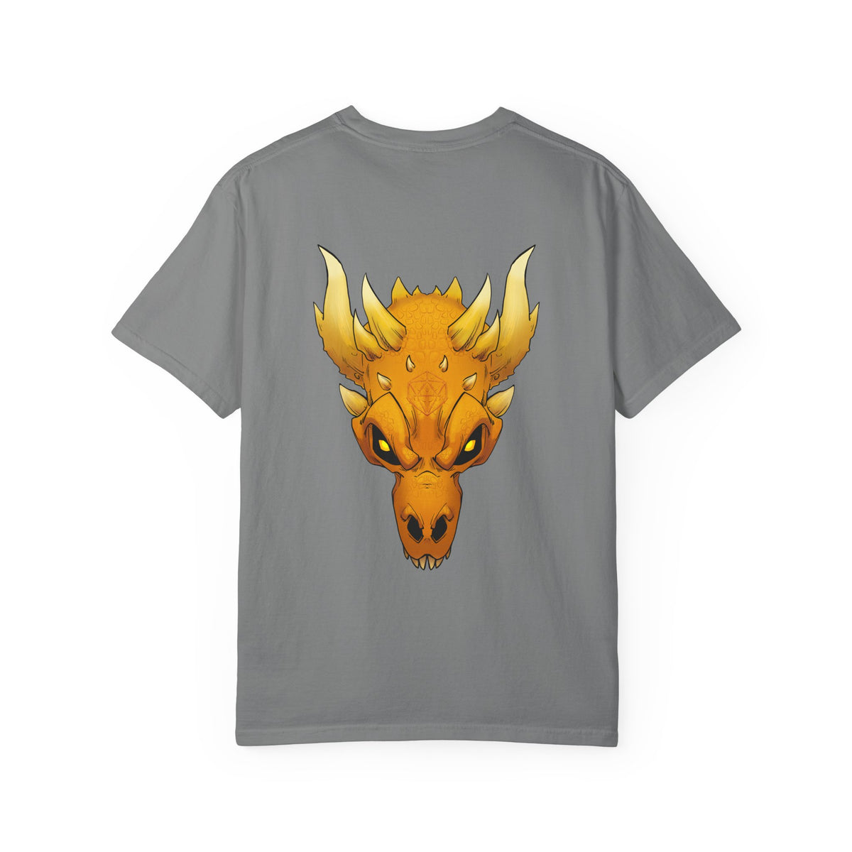 Golden Dragon Skull T-Shirt