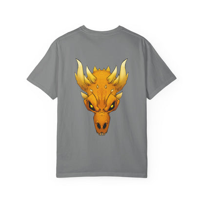 Golden Dragon Skull T-Shirt