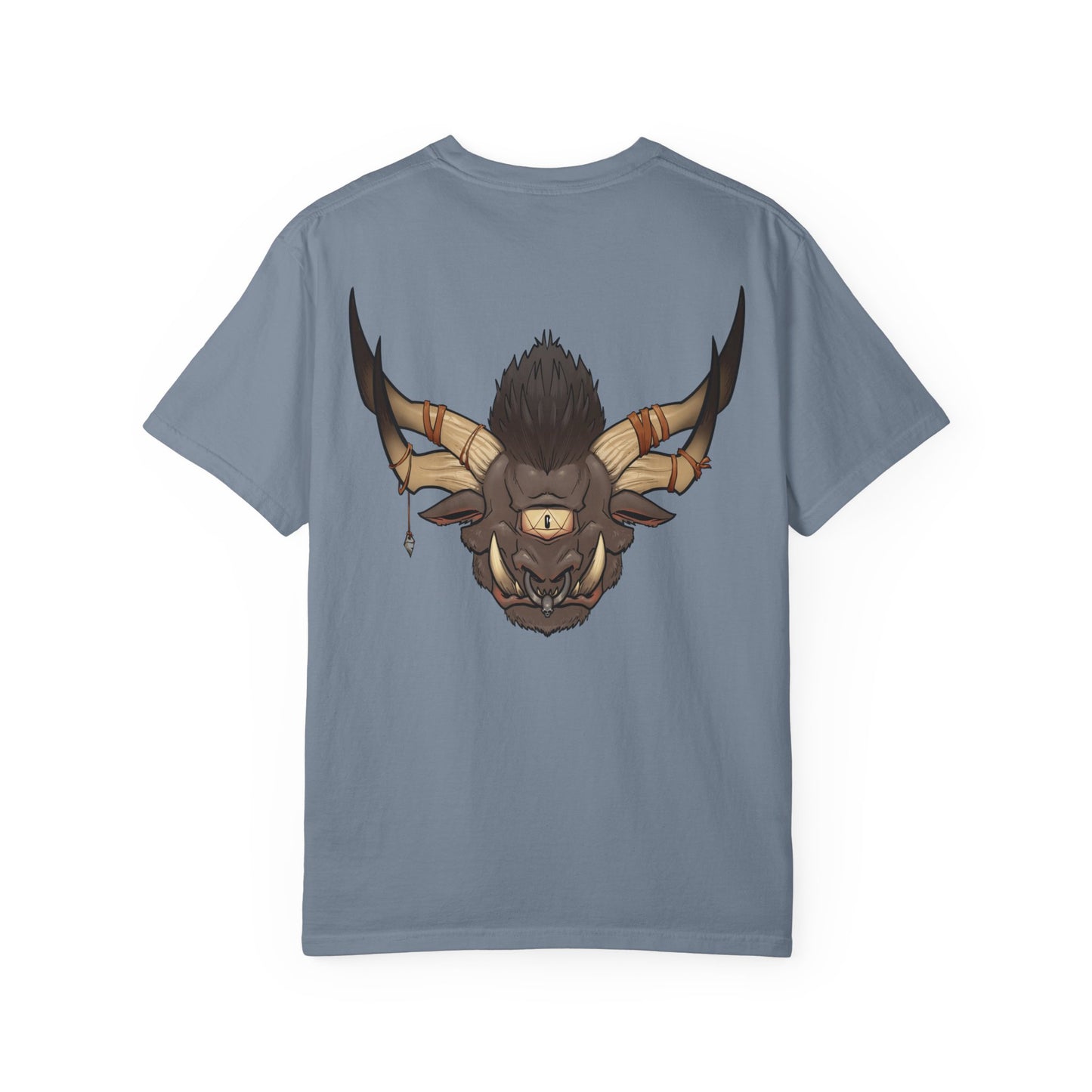 Cyclops Beast Graphic T-Shirt — Horned Beast Design