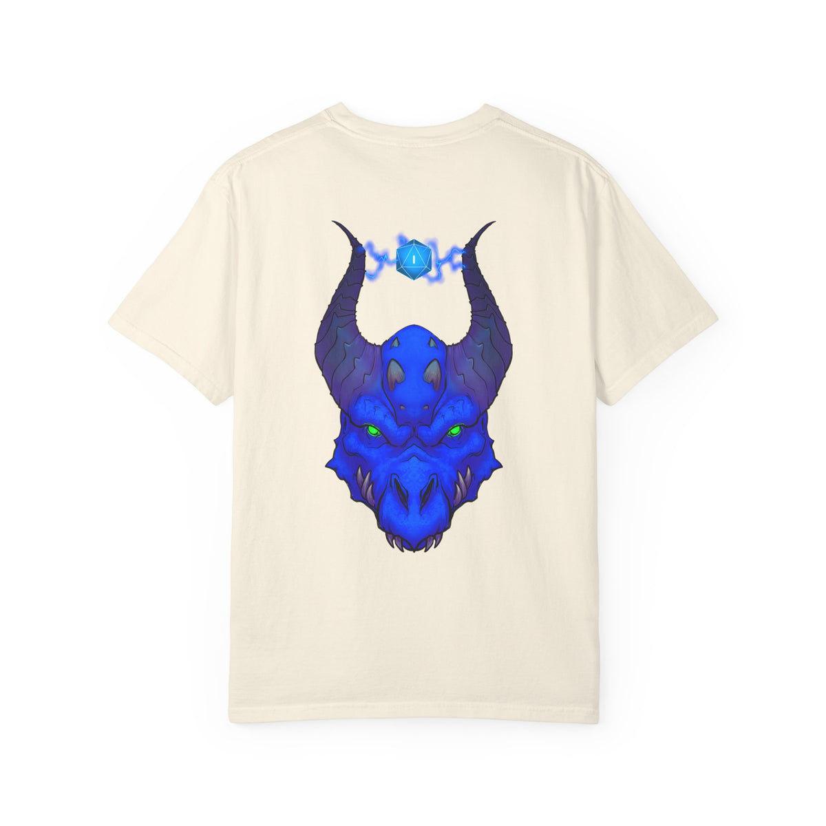 Blue Lightning Dragon T-shirt