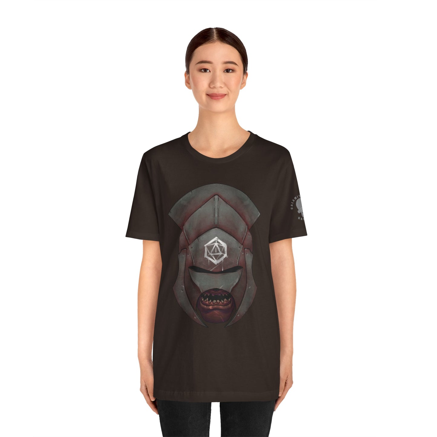Orc white Hand Warrior Helmet T-Shirt