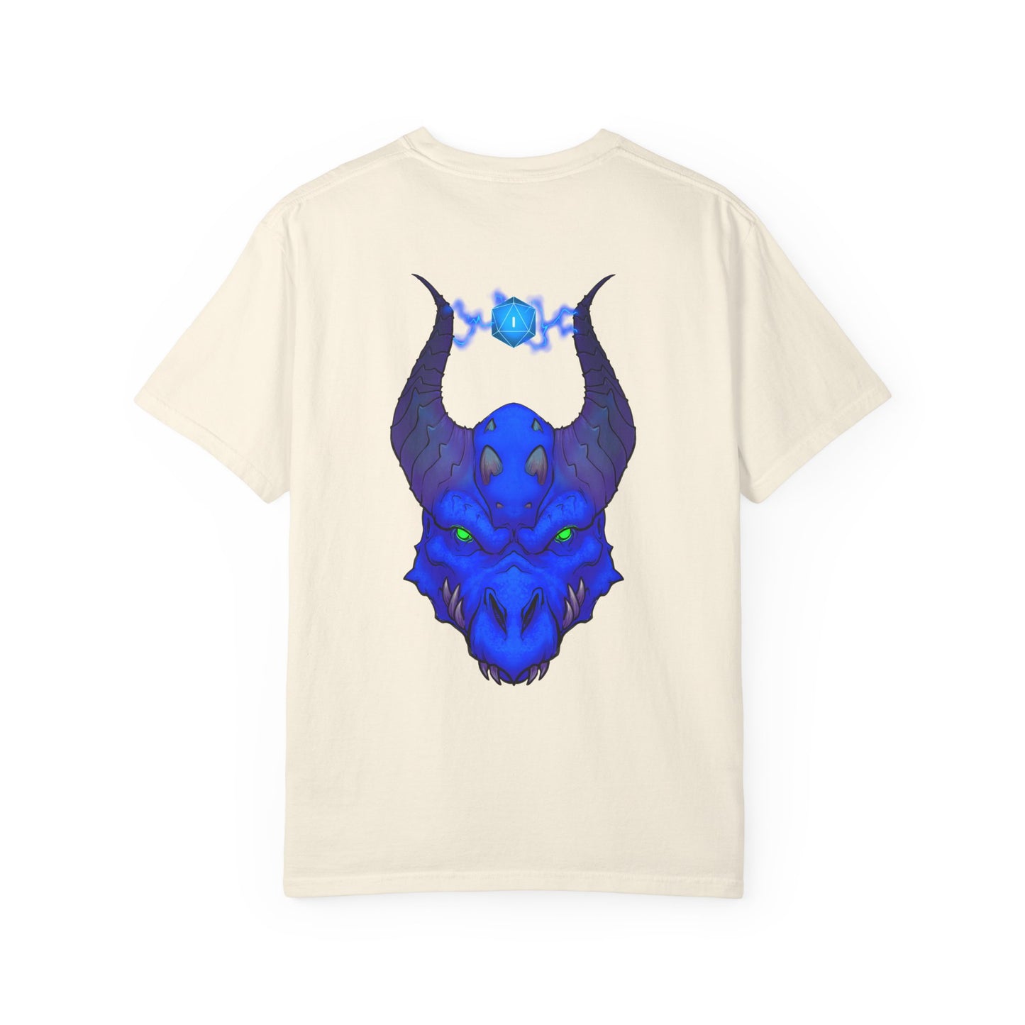Blue Lightning Dragon T-shirt
