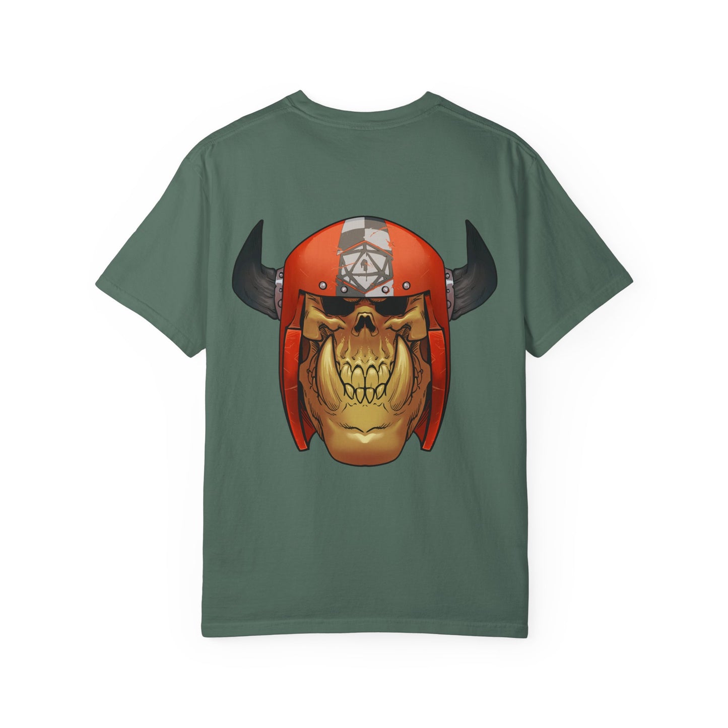Orc Skull Helmet T‑Shirt — Graphic Tee