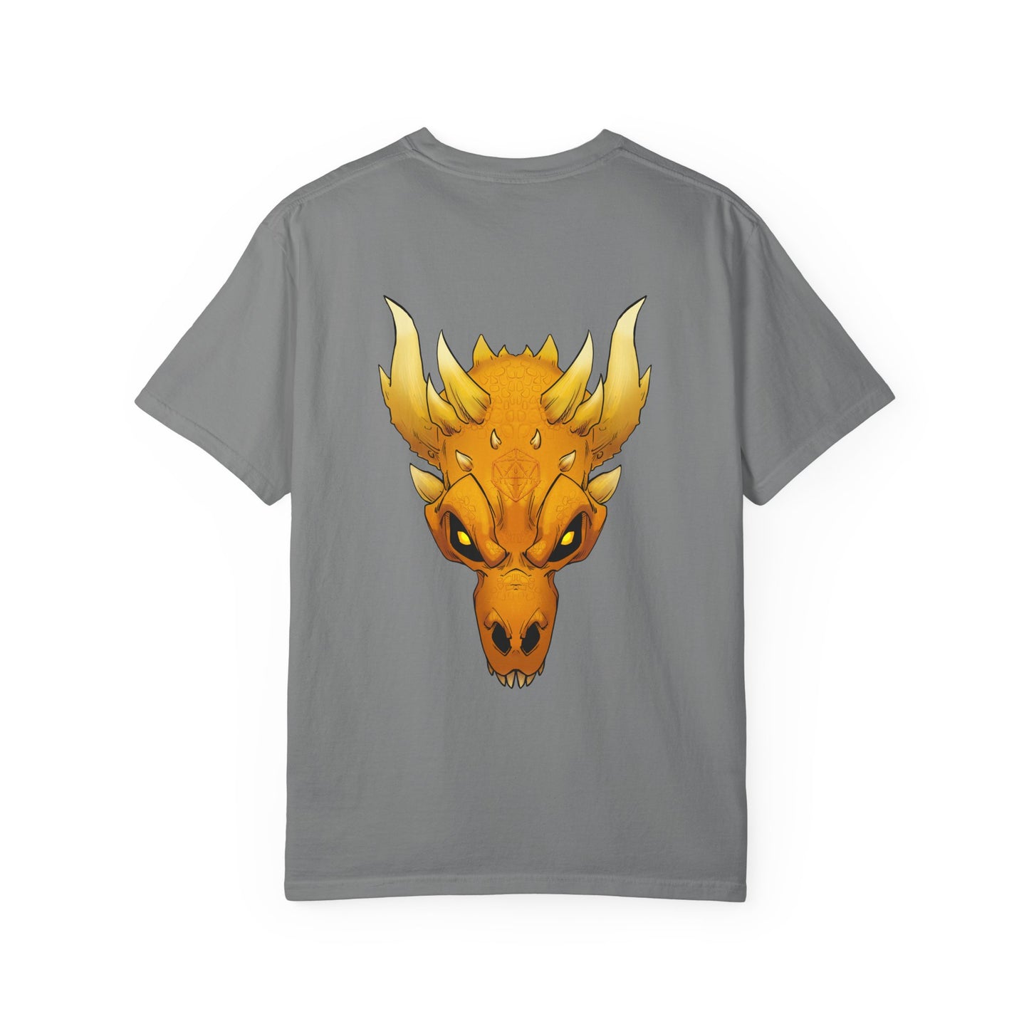 Golden Dragon Skull T-Shirt — Mythic Beast Graphic Tee