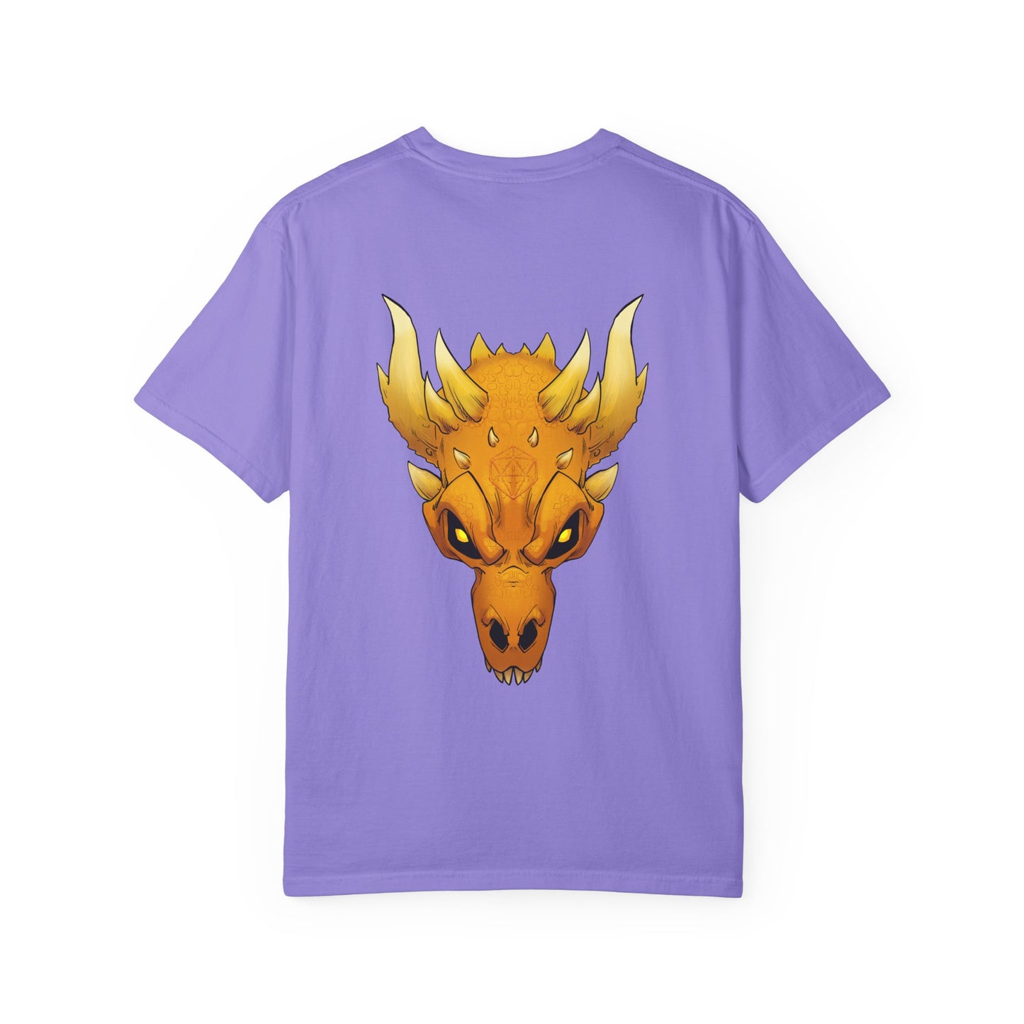 Golden Dragon Skull T-Shirt — Mythic Beast Graphic Tee