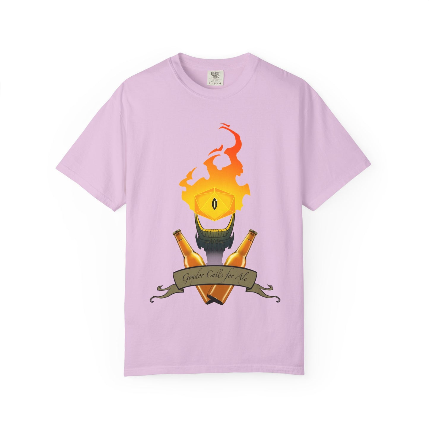 Gondor Calls for Ale Burning Eye Tee