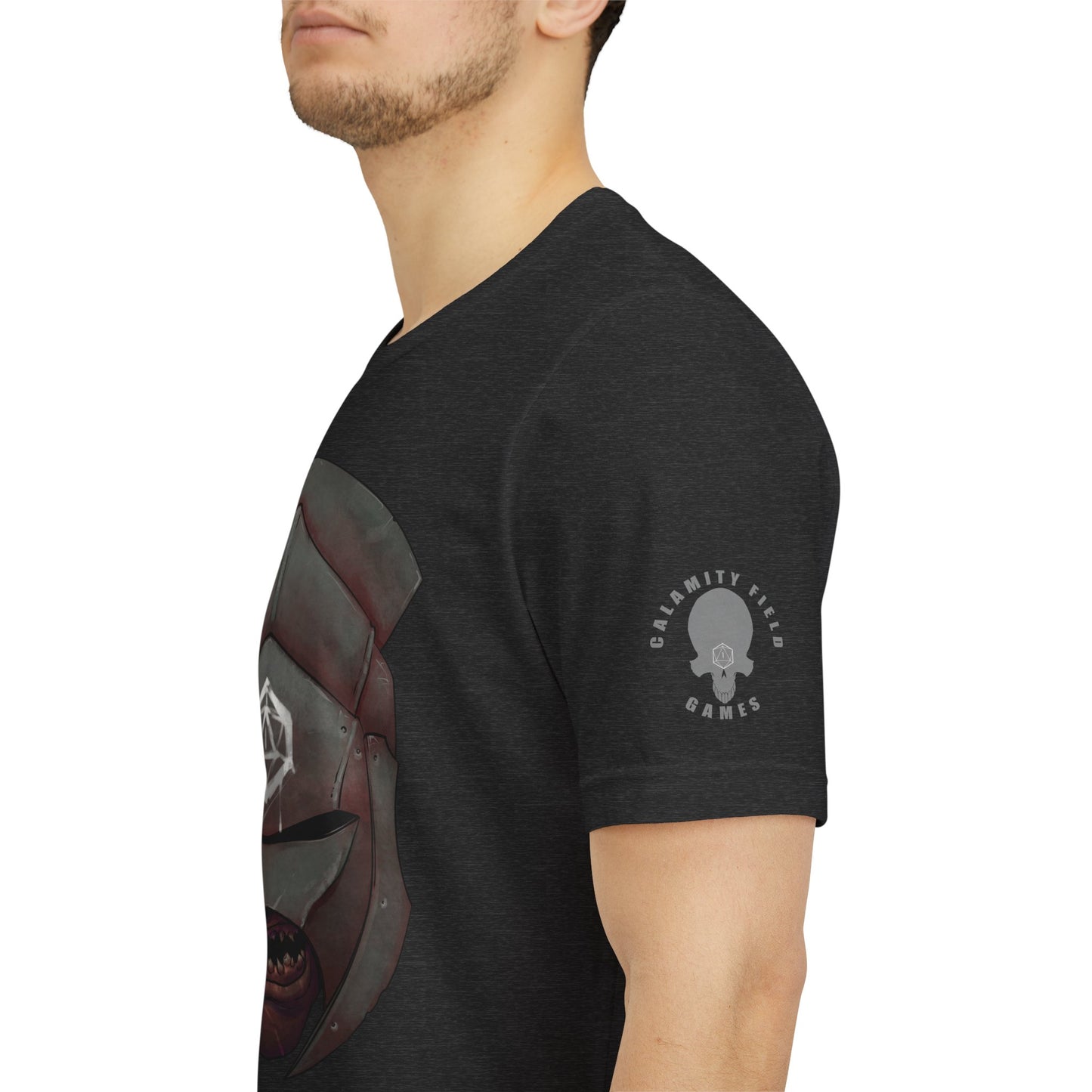 Orc white Hand Warrior Helmet T-Shirt
