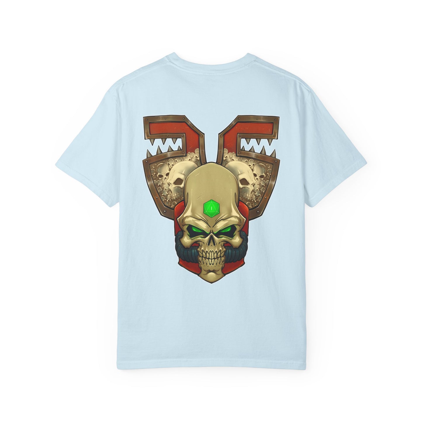 Rage Skull Helmet- Graphic T-Shirt