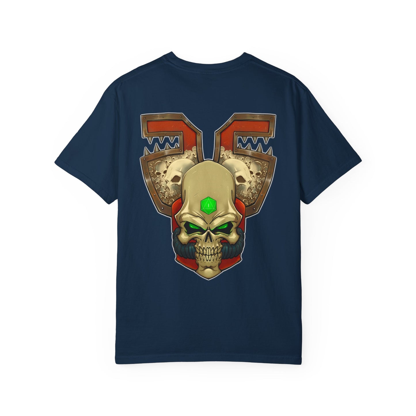 Rage Skull Helmet- Graphic T-Shirt