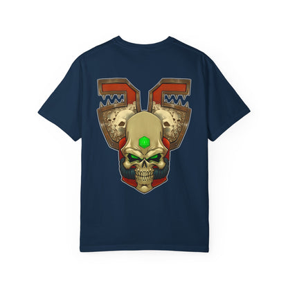 Rage Skull Helmet- Graphic T-Shirt