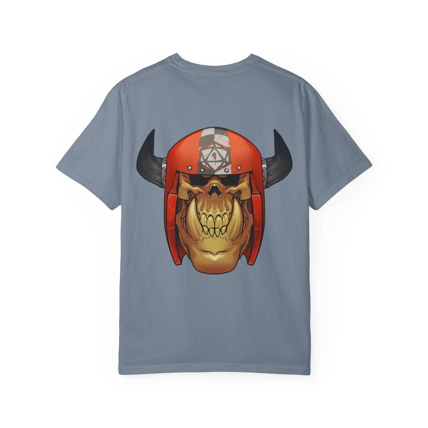 Orc Skull Helmet T‑Shirt — Graphic Tee