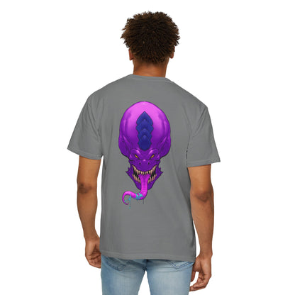 Purple Licky Alien Graphic Tee