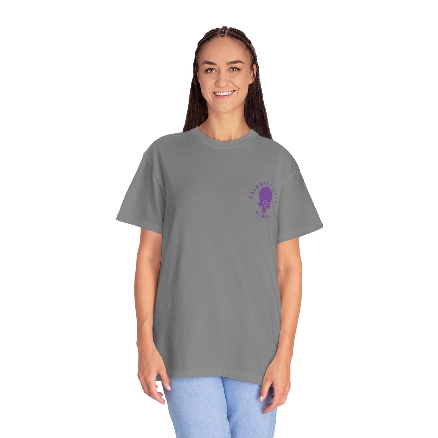 Purple Licky Alien Graphic Tee