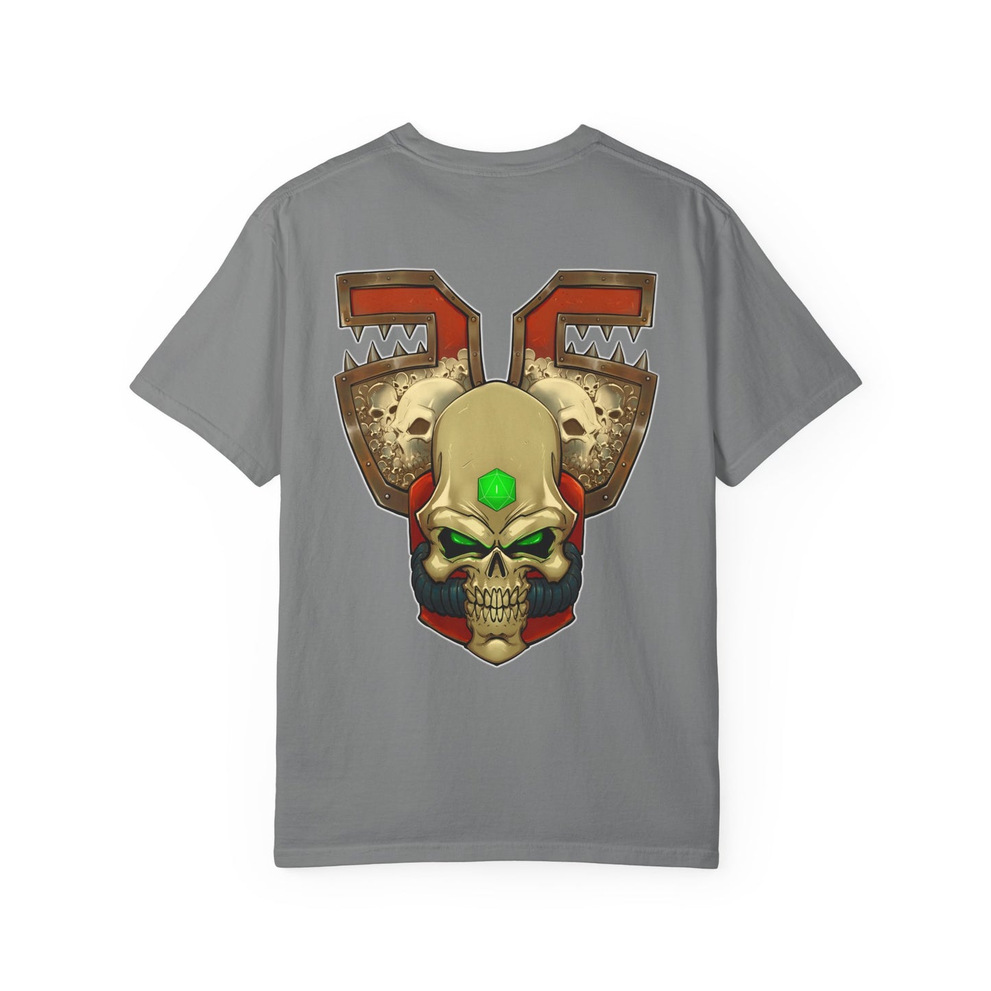 Rage Skull Helmet- Graphic T-Shirt