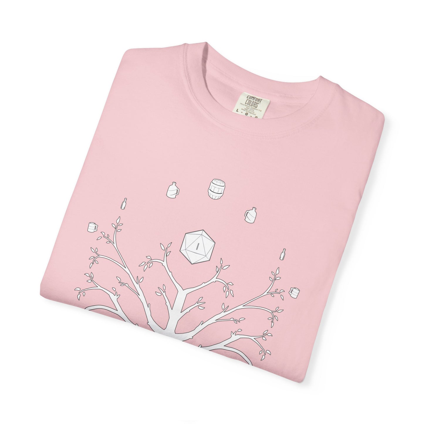 Gondor Calls for Ale White Tree Tee
