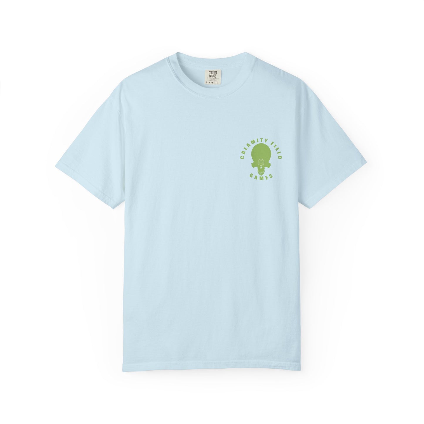 Diseased Fiend Skull T-Shirt — Green Skull Graphic Tee