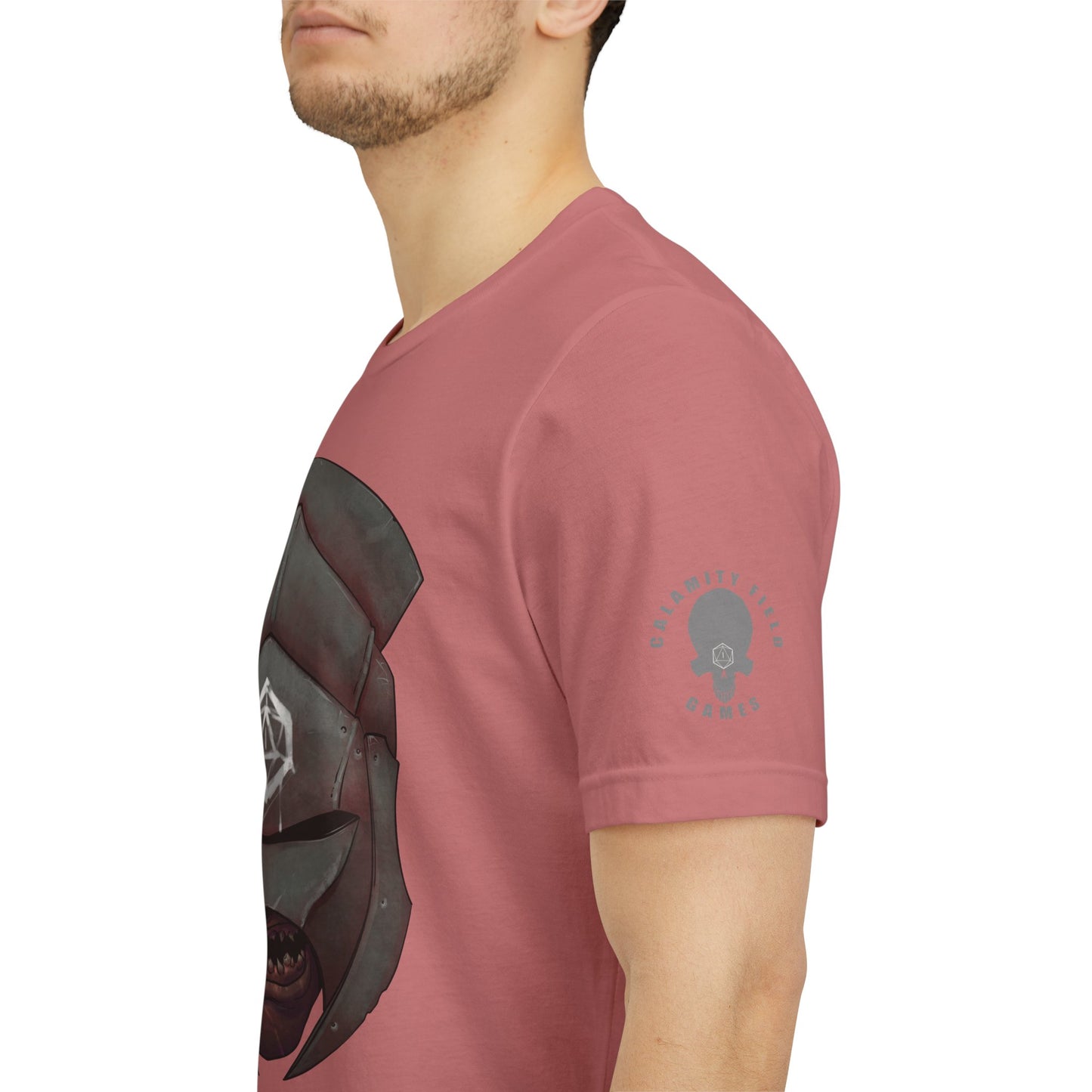 Orc white Hand Warrior Helmet T-Shirt