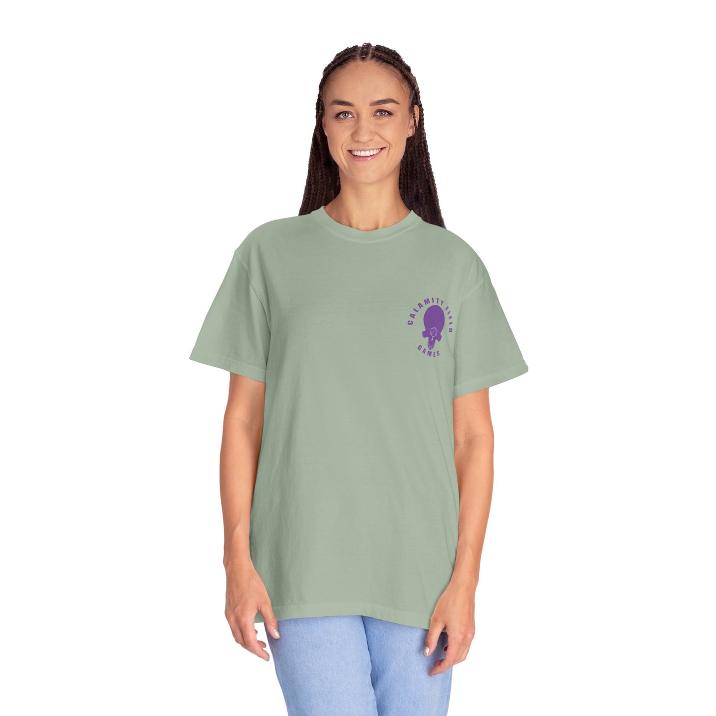 Purple Licky Alien Graphic Tee
