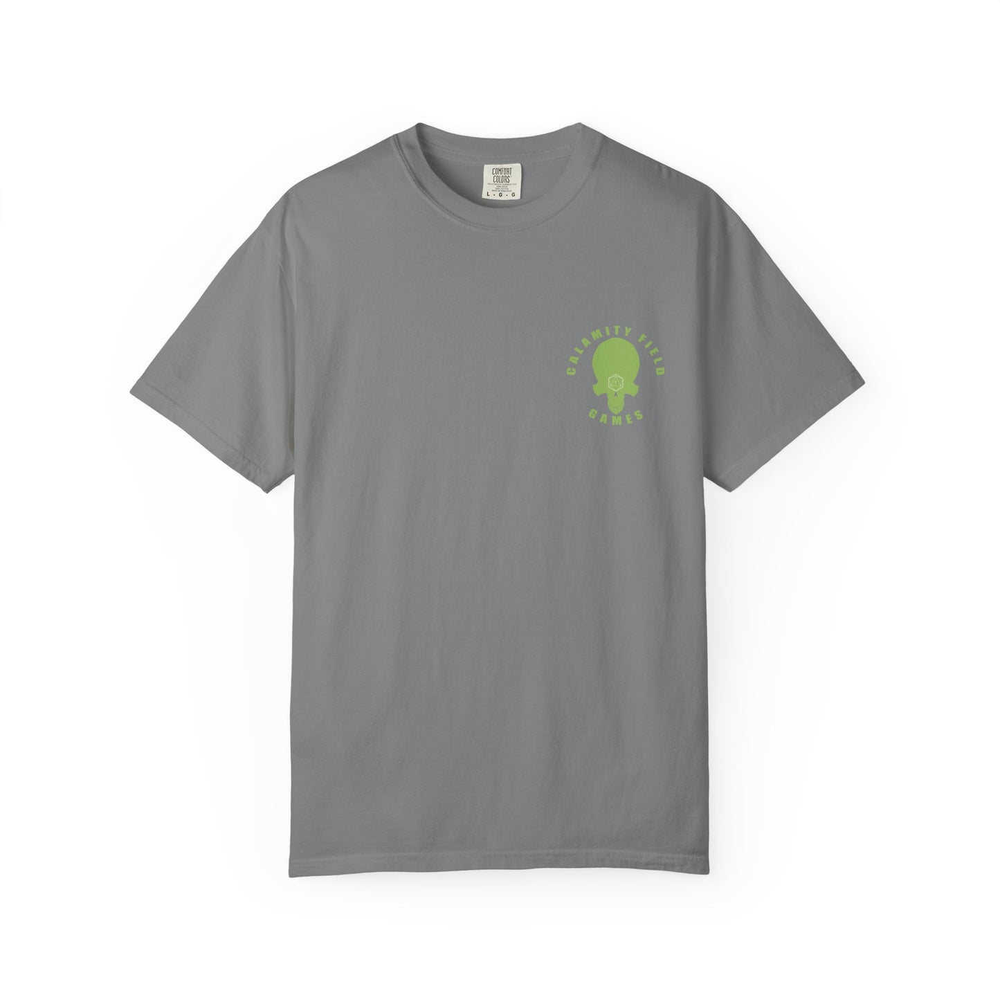 Diseased Fiend Skull T-Shirt — Green Skull Graphic Tee
