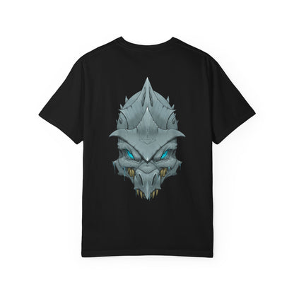 Frost Dragon Skull Graphic T-Shirt