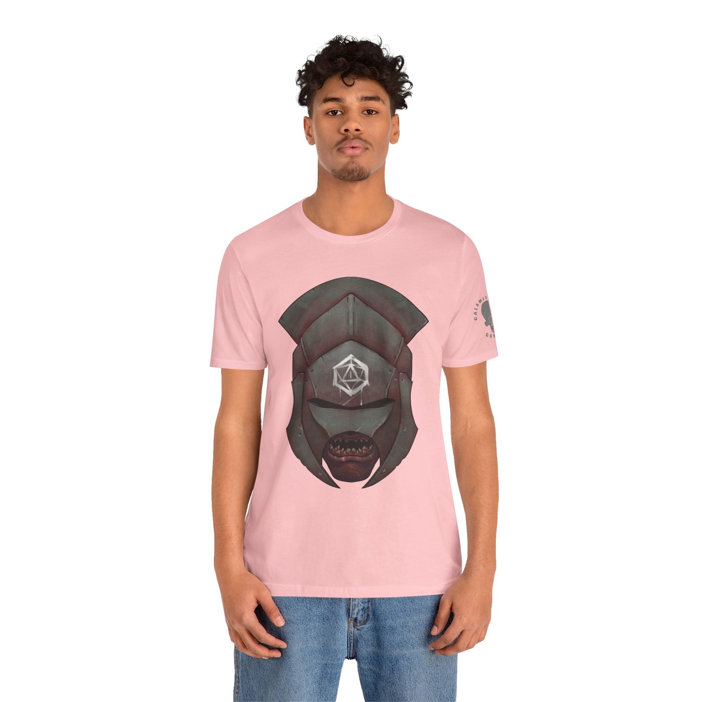 Orc white Hand Warrior Helmet T-Shirt