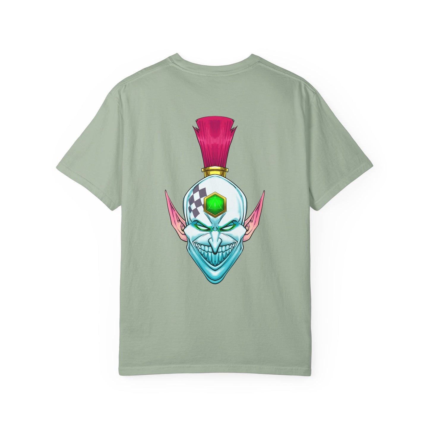 Laughing Elf Mask Graphic T-Shirt