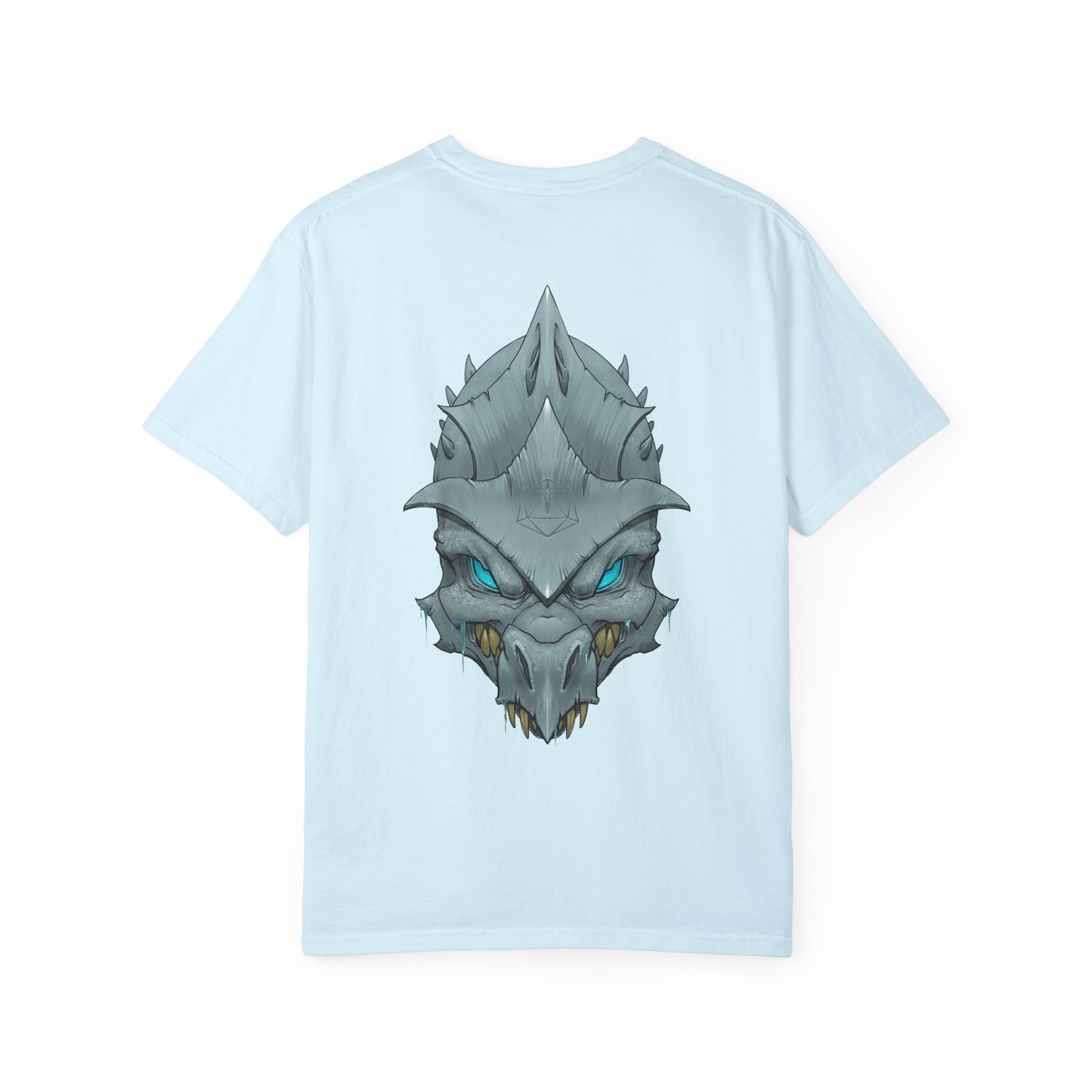 Frost Dragon Skull Graphic T-Shirt