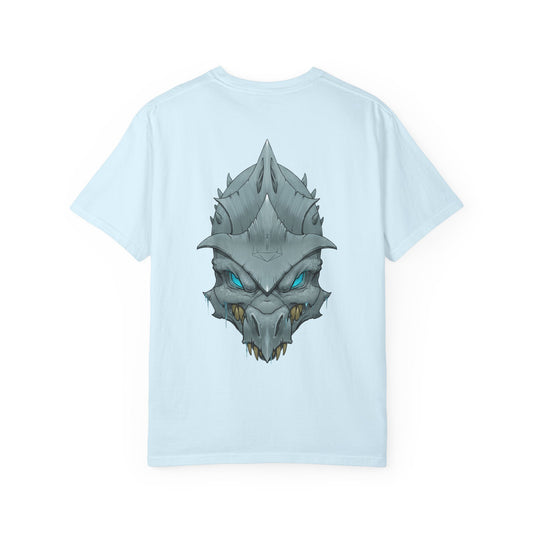 Frost Dragon Skull Graphic T-Shirt
