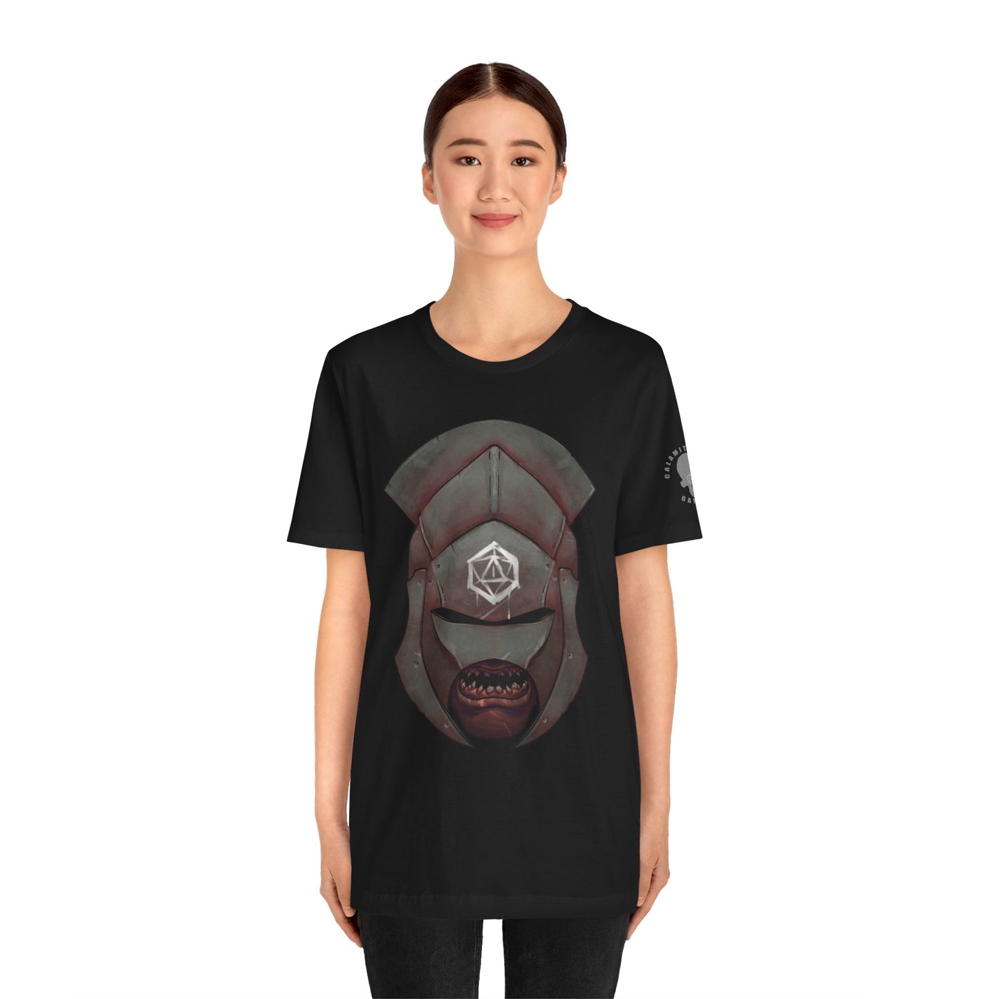Orc white Hand Warrior Helmet T-Shirt