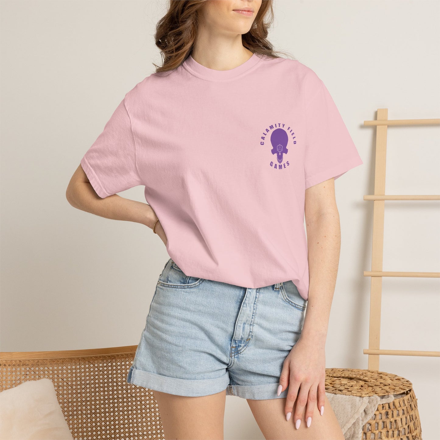 Purple Licky Alien Graphic Tee