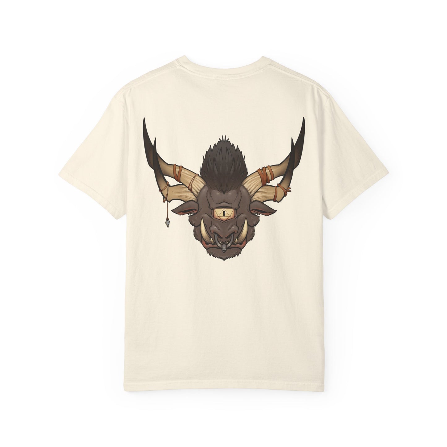 Cyclops Beast Graphic T-Shirt — Horned Beast Design