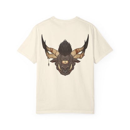 Cyclops Beast Graphic T-Shirt — Horned Beast Design