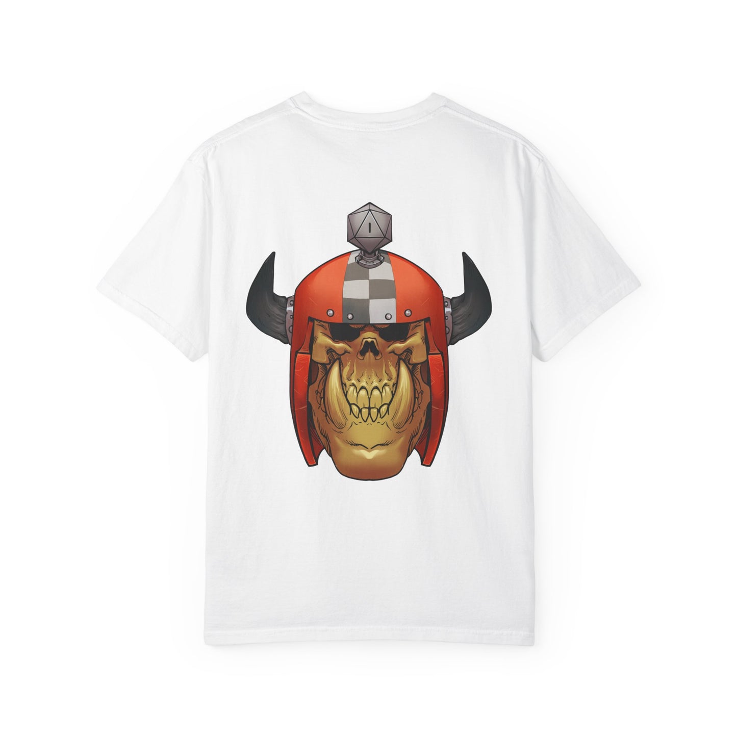 Orc Skull Helmet T‑Shirt — Graphic Tee