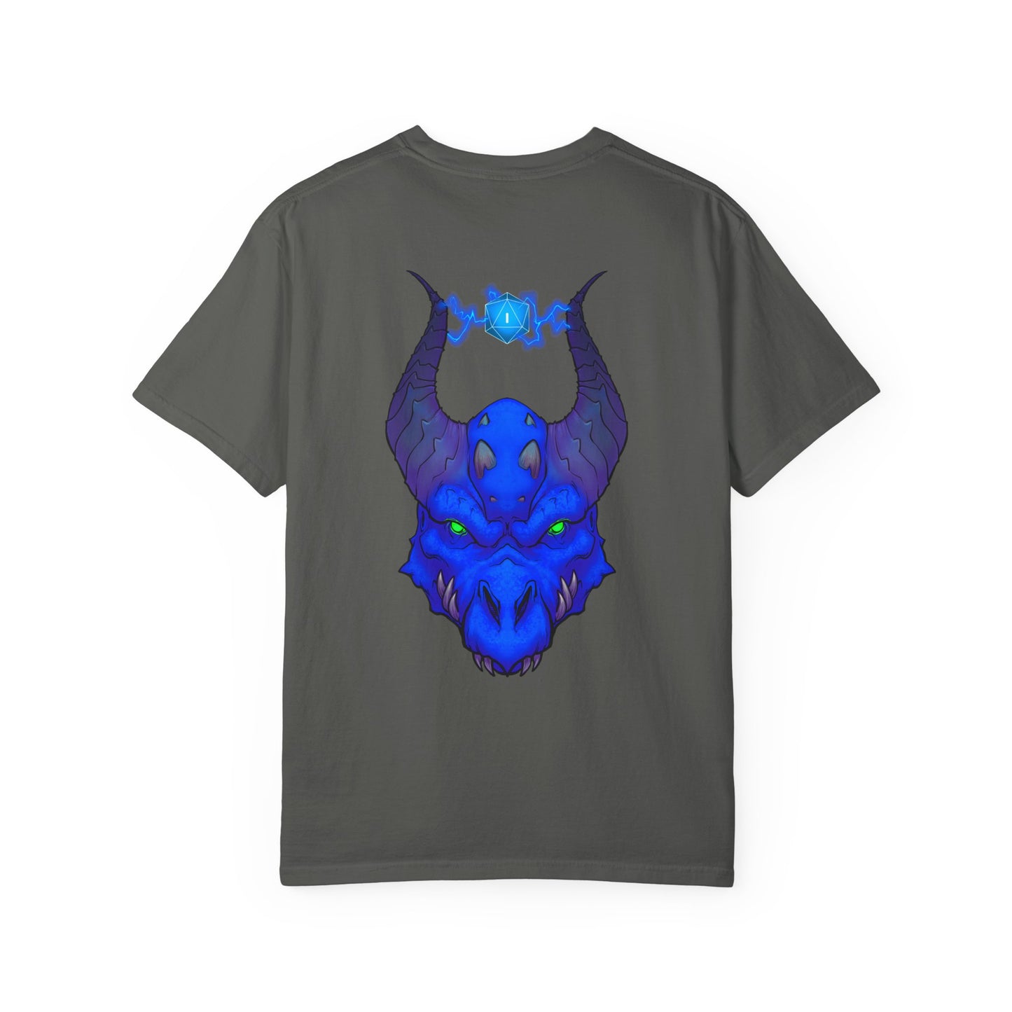 Blue Lightning Dragon T-shirt