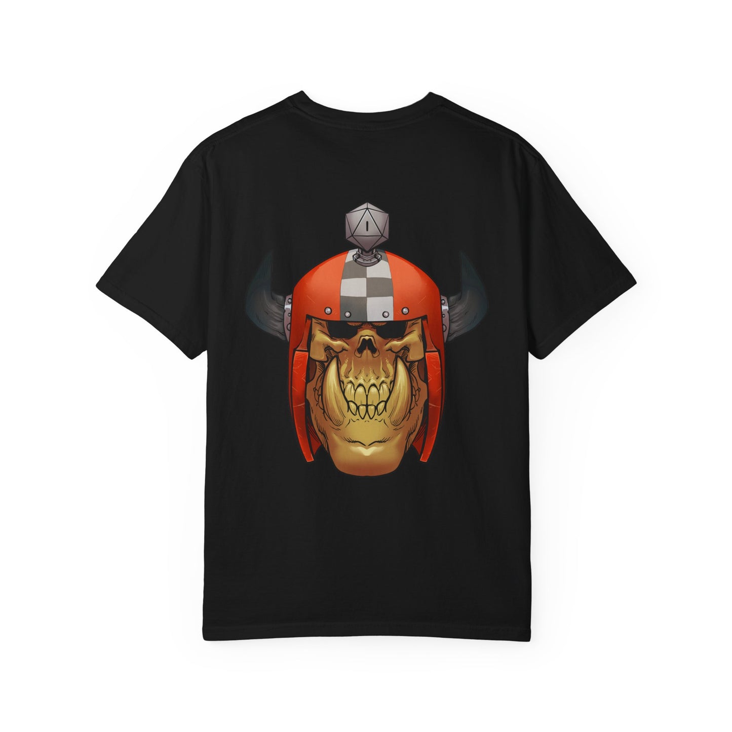 Orc Skull Helmet T‑Shirt — Graphic Tee