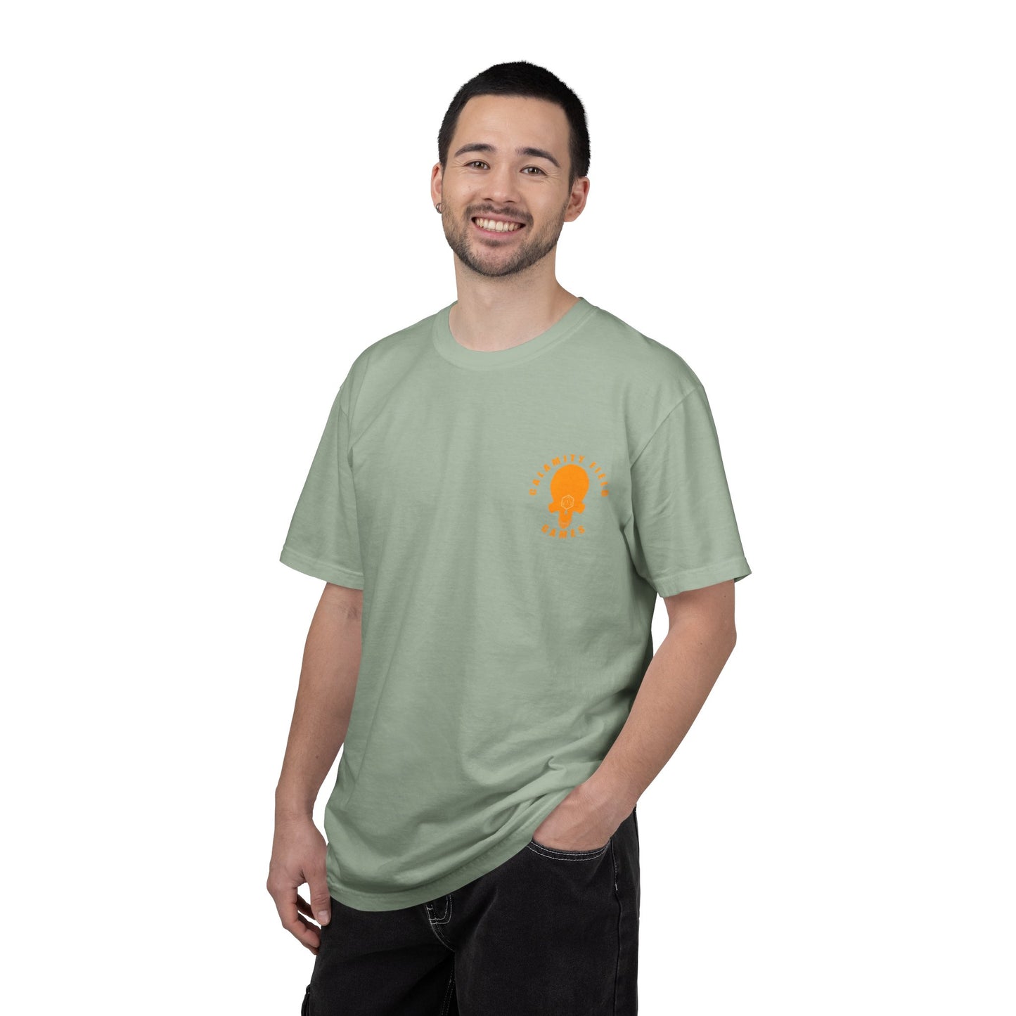 Golden Dragon Skull T-Shirt — Mythic Beast Graphic Tee