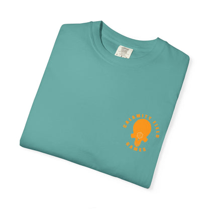 Golden Dragon Skull T-Shirt — Mythic Beast Graphic Tee