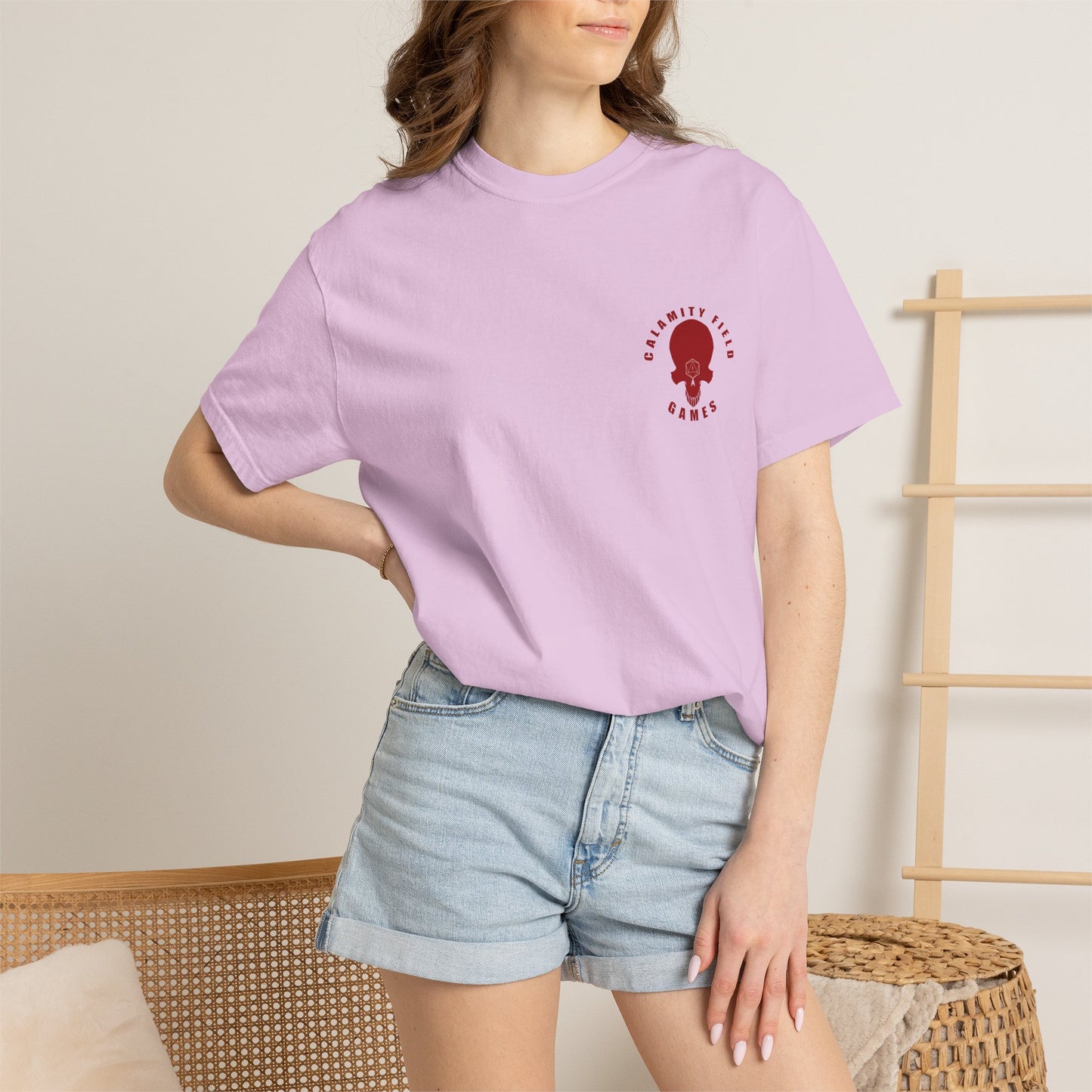 Armored Space Man Helmet Graphic T-Shirt