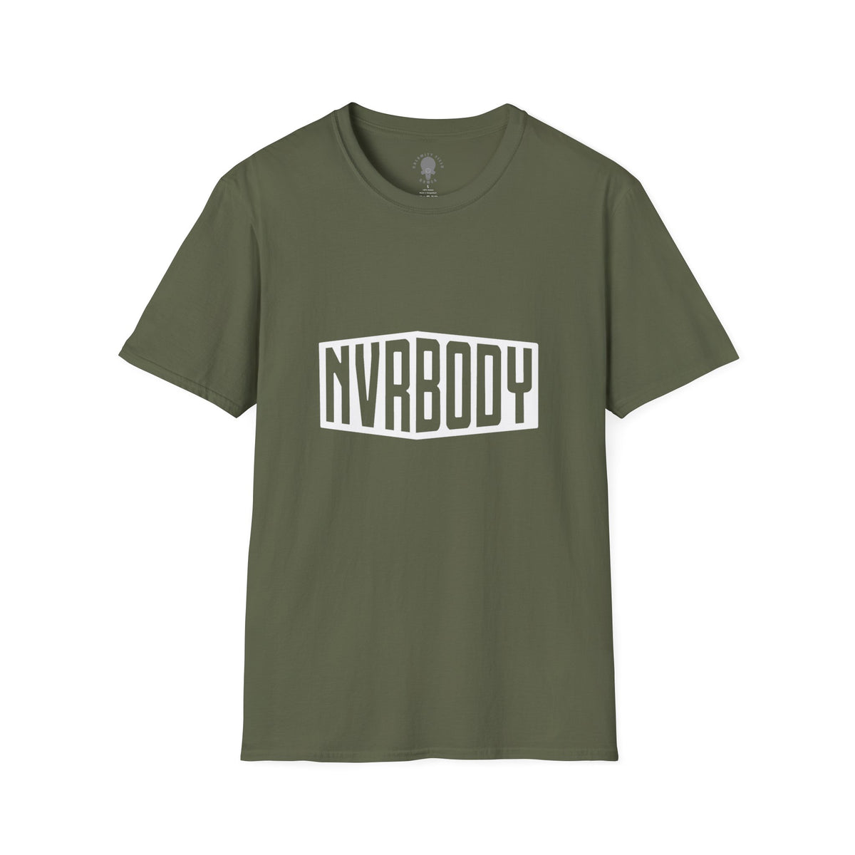 White NVRBODY Graphic T-shirt