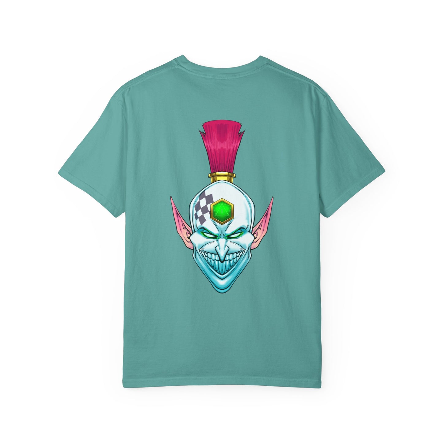 Laughing Elf Mask Graphic T-Shirt